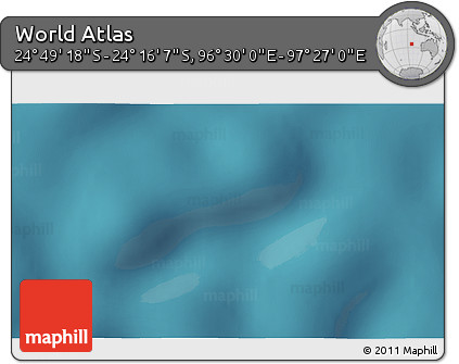 Satellite 3D Map of the Area around 24° 32' 42" S, 96° 58' 29" E