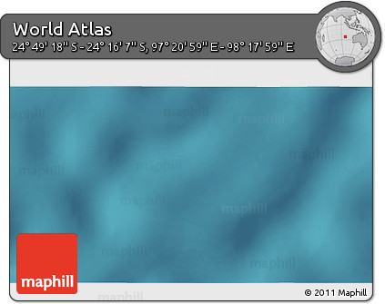 Satellite 3D Map of the Area around 24° 32' 42" S, 97° 49' 29" E