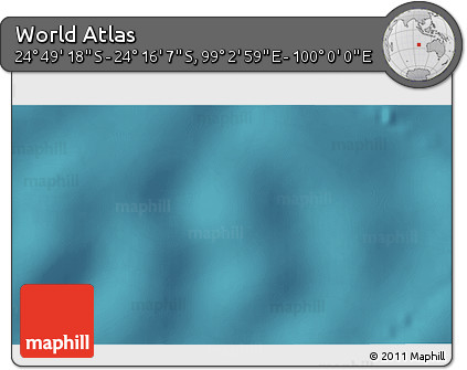 Satellite 3D Map of the Area around 24° 32' 42" S, 99° 31' 30" E