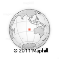 Outline Map of the Area around 24° 32' 42" S, 99° 31' 30" E, rectangular outline