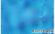 Physical Map of the area around 24° 32' 42" S, 9° 16' 30" W