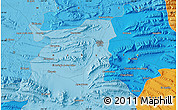 Political Map of the area around 25° 22' 6" N, 101° 4' 29" W