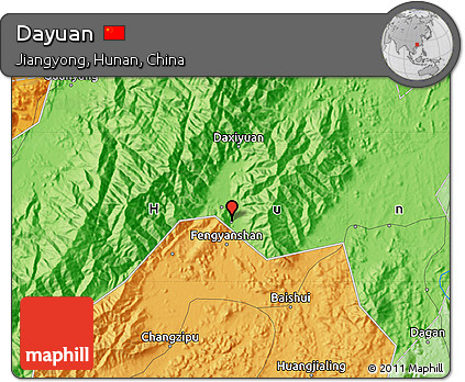 Political Map of Dayuan