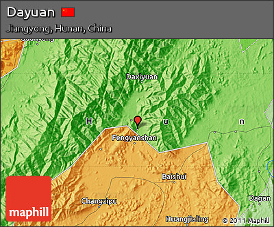Political Map of Dayuan