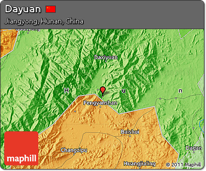 Political Map of Dayuan