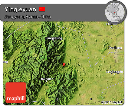 Satellite Map of Yingleyuan