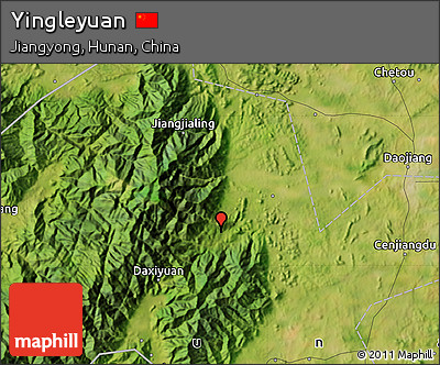 Satellite Map of Yingleyuan