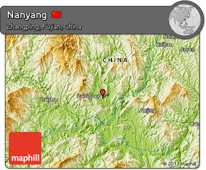 Physical 3D Map of Nanyang