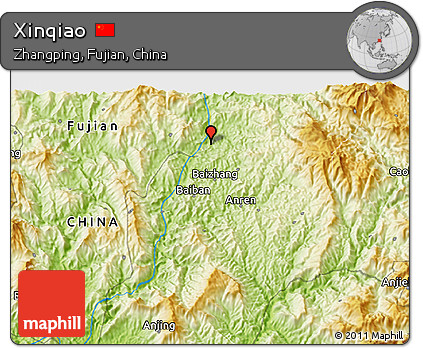 Physical 3D Map of Xinqiao