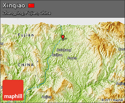 Physical 3D Map of Xinqiao