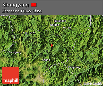 Satellite 3D Map of Shangyang