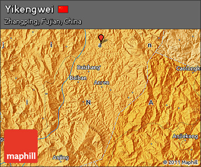 Political Map of Yikengwei