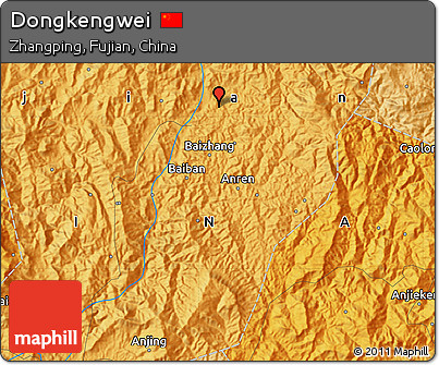 Political Map of Dongkengwei