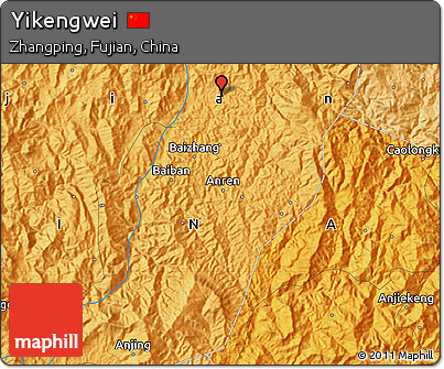 Political Map of Yikengwei