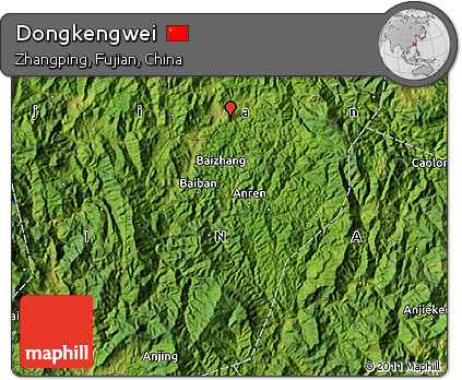 Satellite Map of Dongkengwei