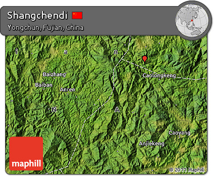 Satellite Map of Shangchendi