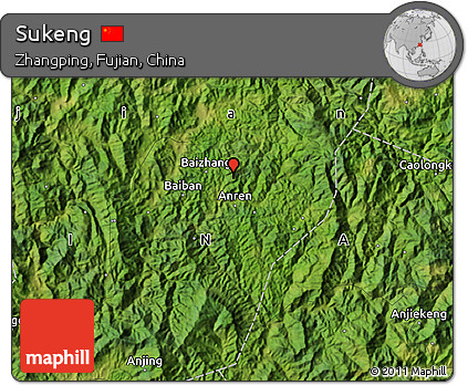 Satellite Map of Sukeng