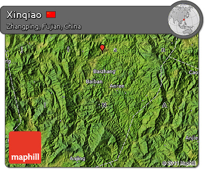Satellite Map of Xinqiao