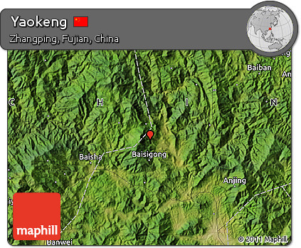 Satellite Map of Yaokeng