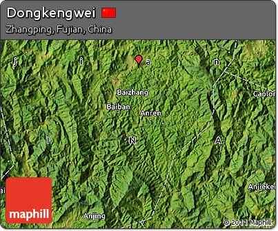 Satellite Map of Dongkengwei