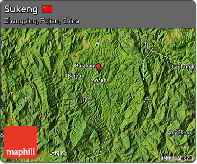 Satellite Map of Sukeng