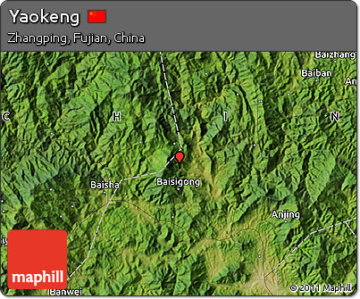 Satellite Map of Yaokeng