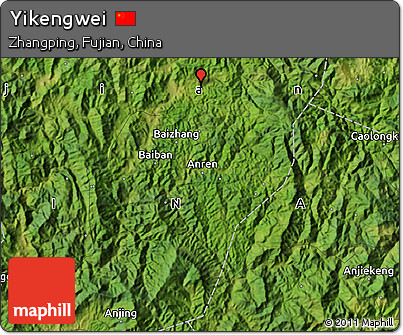 Satellite Map of Yikengwei