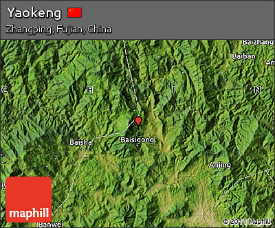 Satellite Map of Yaokeng