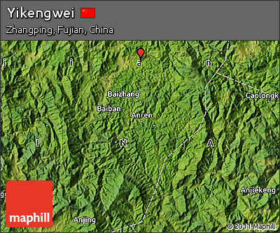 Satellite Map of Yikengwei