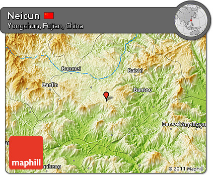 Physical 3D Map of Neicun
