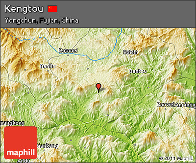 Physical 3D Map of Kengtou