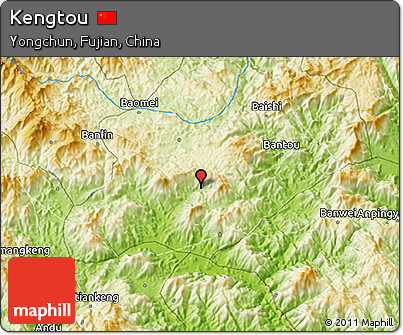 Physical 3D Map of Kengtou