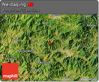 Satellite 3D Map of Neidaqing
