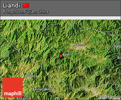 Satellite 3D Map of Liandi