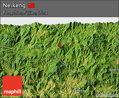 Satellite 3D Map of Neikeng
