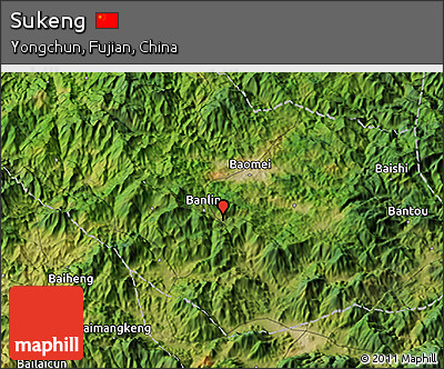 Satellite 3D Map of Sukeng