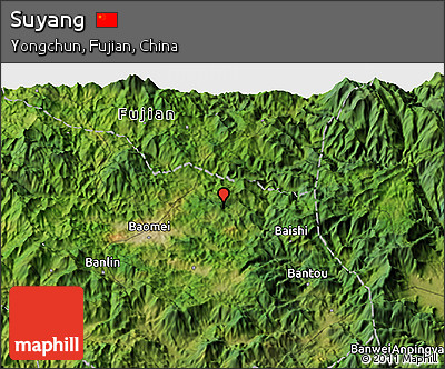 Satellite 3D Map of Suyang