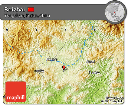 Physical Map of Beizhai