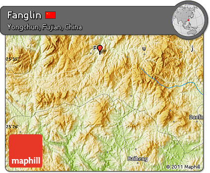 Physical Map of Fanglin