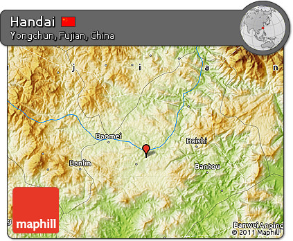 Physical Map of Handai