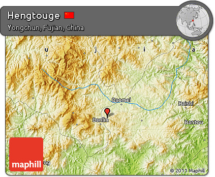 Physical Map of Hengtouge