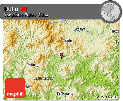 Physical Map of Huku