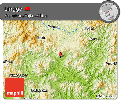 Physical Map of Lingge