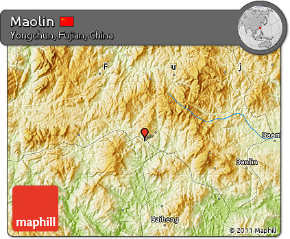 Physical Map of Maolin