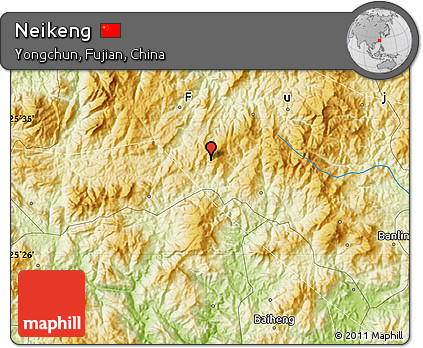 Physical Map of Neikeng