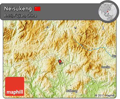 Physical Map of Neisukeng