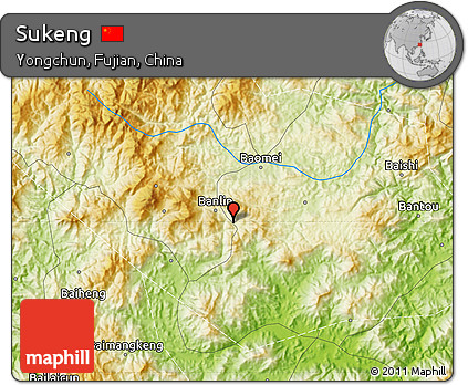 Physical Map of Sukeng