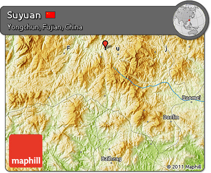 Physical Map of Suyuan