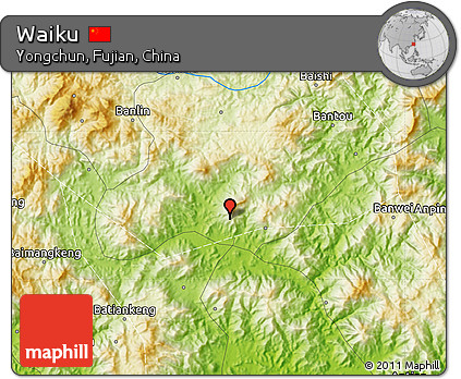 Physical Map of Waiku