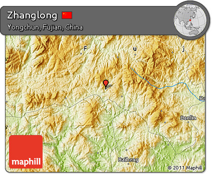 Physical Map of Zhanglong